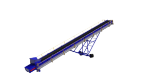 A rendering of a Tuffman Stacker Conveyor