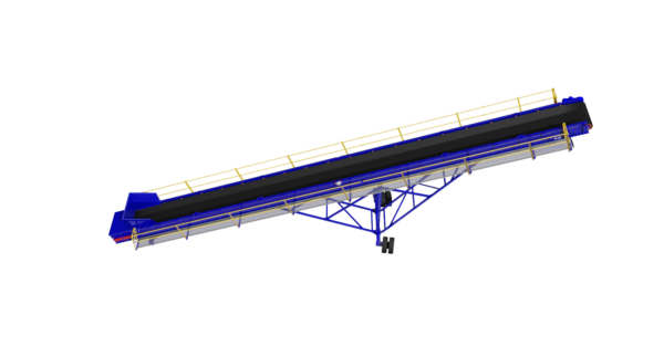 A render of a Tuffman Stacker Conveyor